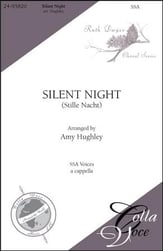 Silent Night SSA choral sheet music cover
